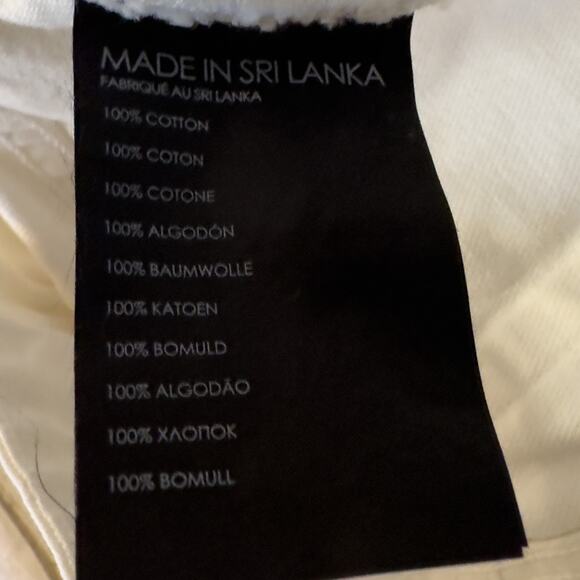 NEW Club Monaco Ecru The Easy Crop Jeans, NWT, Size 31, MSRP $130 - Picture 8 of 11